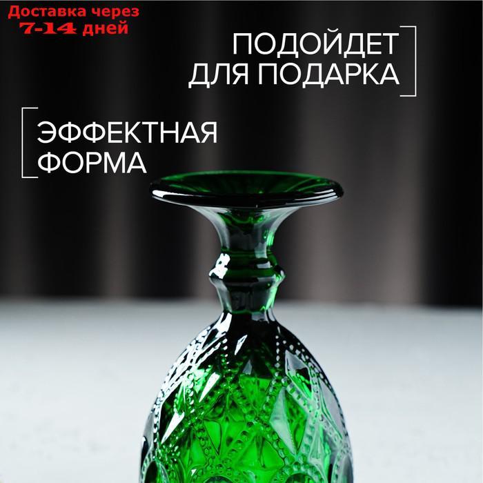 Бокал Magistro "Варьете", 320 мл, цвет зелёный - фото 7 - id-p209298189