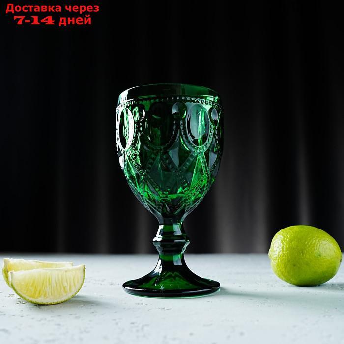Бокал Magistro "Варьете", 320 мл, цвет зелёный - фото 8 - id-p209298189