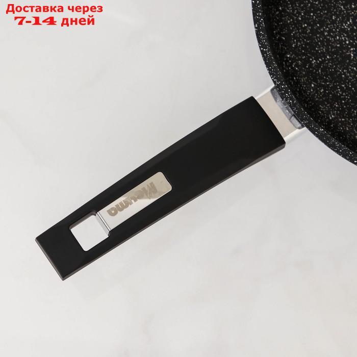 Сковорода "Гранит black Induction Pro", d=22 см антипригарное покрытие, индукция - фото 4 - id-p209298218
