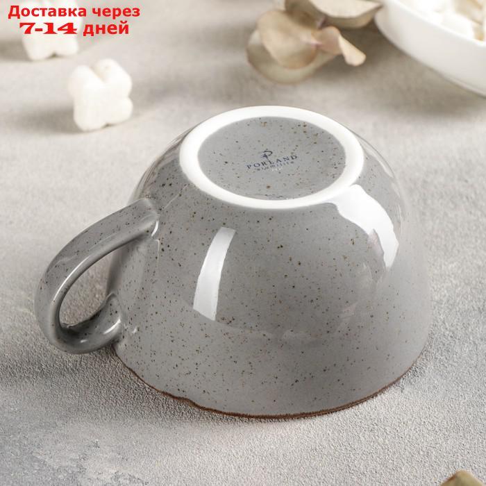 Чашка чайная 340 мл Dark Grey, цвет темно-серый - фото 4 - id-p209294289