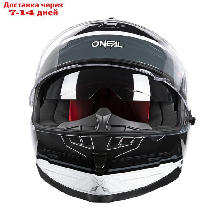 Шлем интеграл O'NEAL Challenger Matrix, глянец, красный/черный, XL - фото 2 - id-p209303249