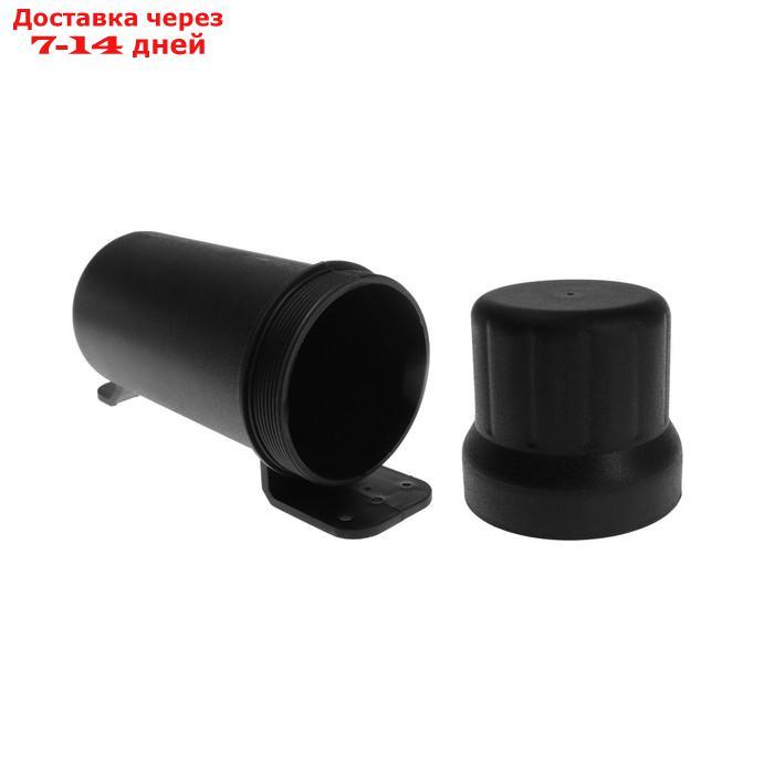 Контейнер для мото, водонепроницаемый, 36×10,5 см, черный - фото 4 - id-p209299296