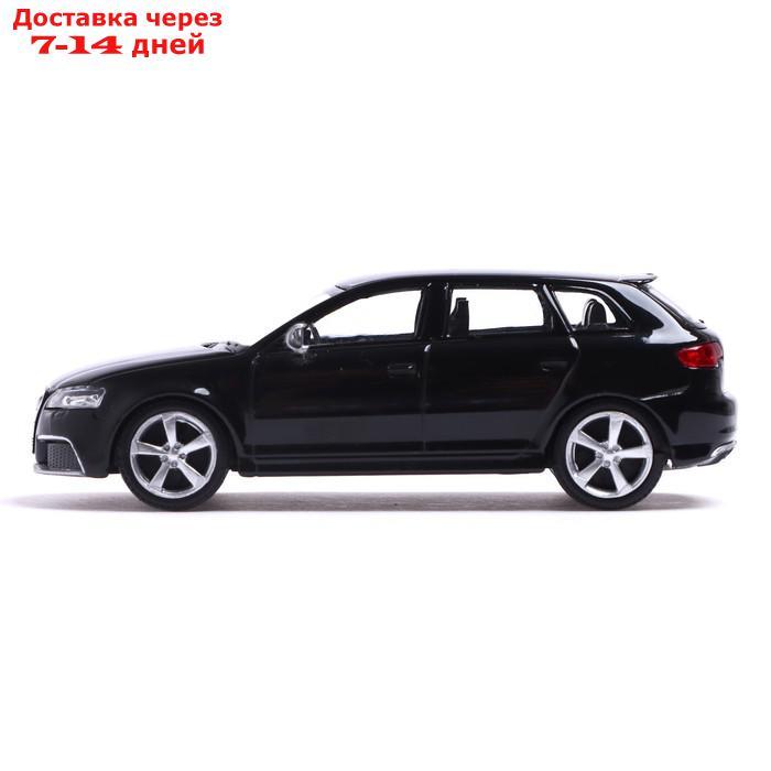 Машина металлическая AUDI RS3 SPORTBACK, 1:43, цвет чёрный - фото 2 - id-p209302299