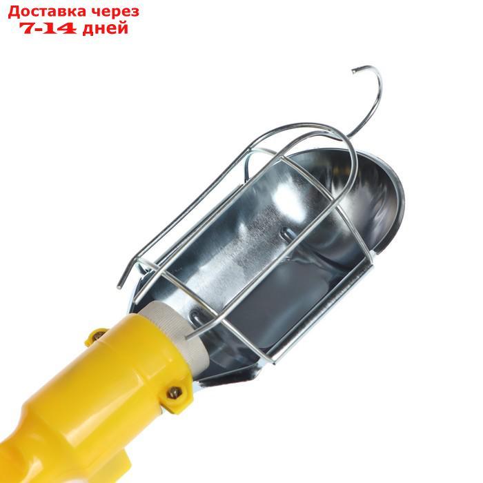 Светильник переносной Luazon Lighting, с выключателем под лампу E27, 15 метров, желтый - фото 2 - id-p209298353