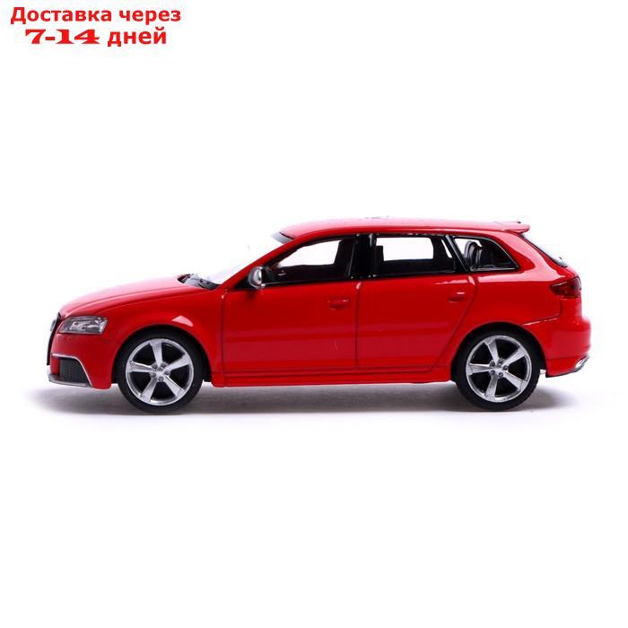 Машина металлическая AUDI RS3 SPORTBACK, 1:43, цвет красный - фото 2 - id-p209302376