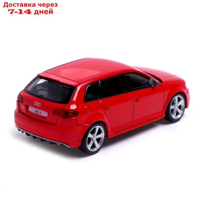 Машина металлическая AUDI RS3 SPORTBACK, 1:43, цвет красный - фото 3 - id-p209302376