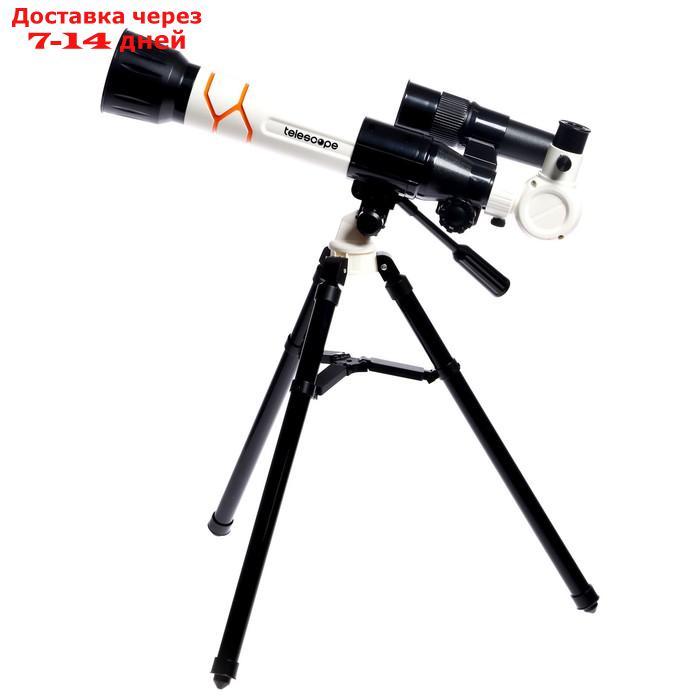 Телескоп детский "Юный астроном", увеличение X20, 30, 40, с держателем для телефона - фото 3 - id-p209303371