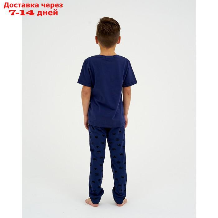 Пижама детская (футболка, брюки) KAFTAN "Crown" р.30 (98-104) - фото 4 - id-p209298457