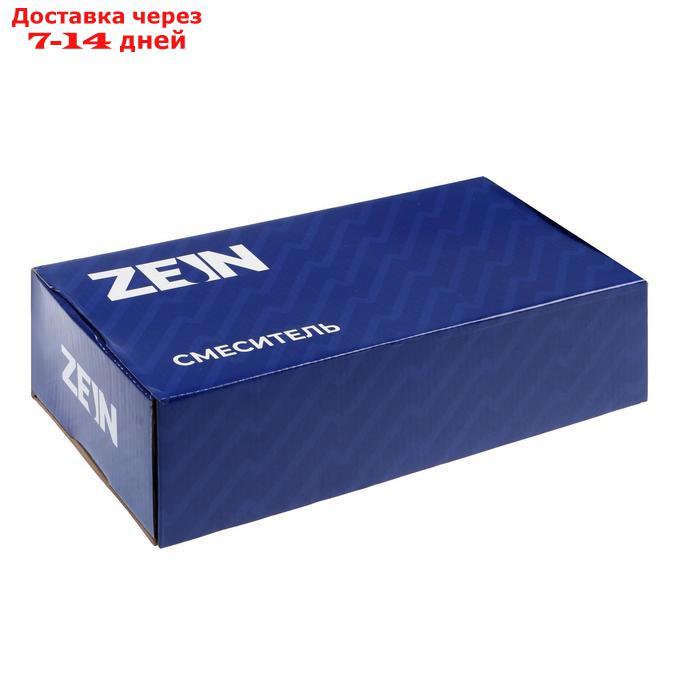 Смеситель для ванны ZEIN Z95350151, картридж керамика 35 мм, с душевым набором, хром - фото 6 - id-p209295509