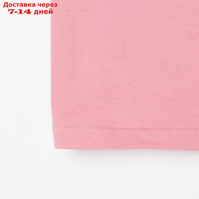 Пижама женская (футболка и брюки) KAFTAN "Pink" р. 40-42 - фото 5 - id-p209300443