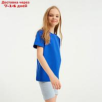 Шорты (велосипедки) детские MINAKU: Casual Collection KIDS цвет голубой, рост 152