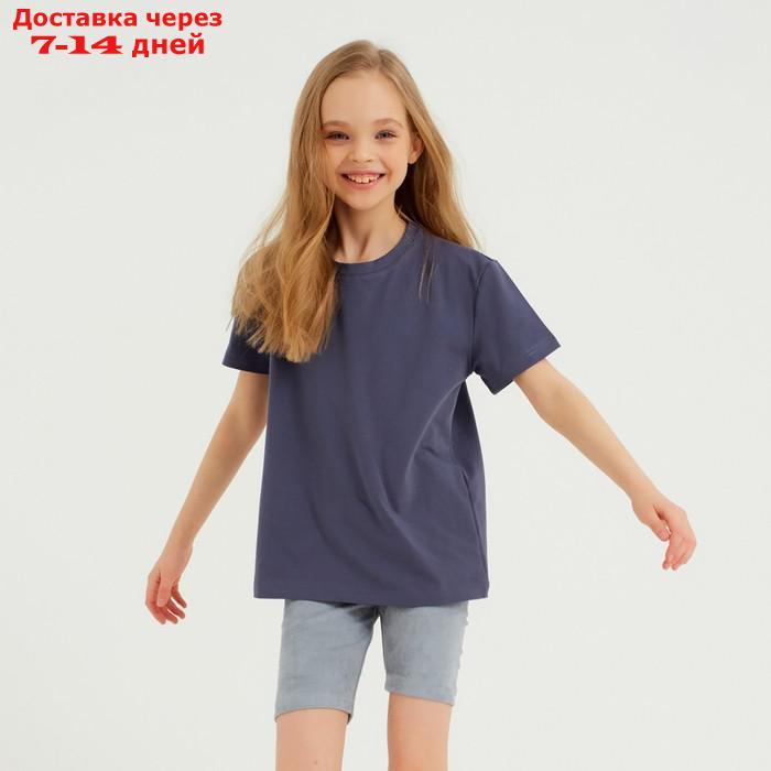 Велосипедки детские MINAKU: Casual Collection KIDS, цвет серый, рост 146 - фото 1 - id-p209304446