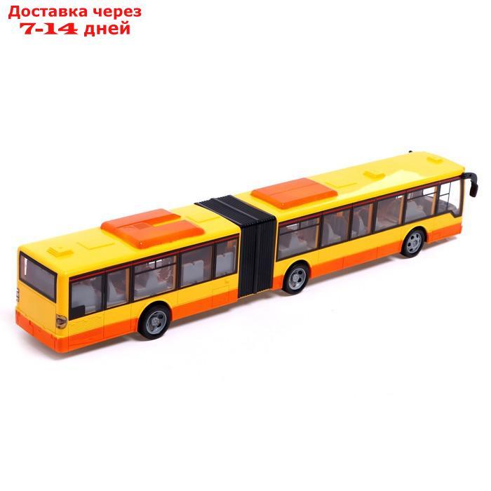Автобус радиоуправляемый "Городской",работает от аккумулятора, цвет желтый - фото 3 - id-p209303448