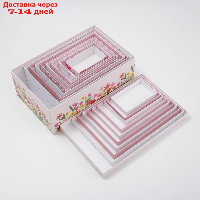 Набор подарочных коробок 10 в 1 "LOVE", 12 × 7 × 4 - 32.5 × 20 × 12.5 см - фото 6 - id-p209300503