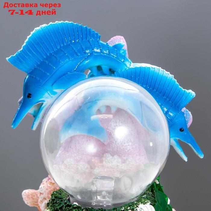 Плазменный шар "Рыбки" 17,5х14х19 см - фото 6 - id-p209294577
