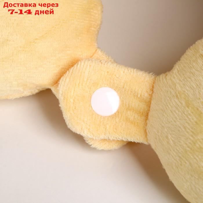 Подголовник "Мишка", с маской для сна - фото 4 - id-p209295618