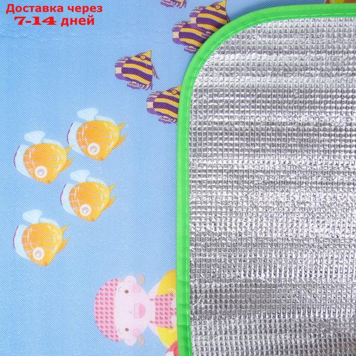 Коврик детский на фольгированной основе, размер 180х150см - фото 2 - id-p209295632