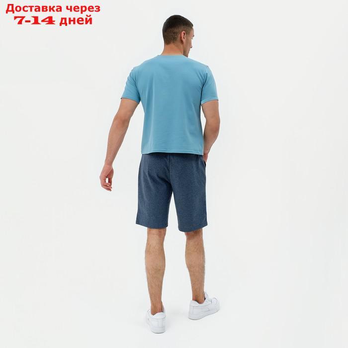 Футболка мужская MINAKU: Basic line MAN цвет голубой, р-р 56 - фото 3 - id-p209300584