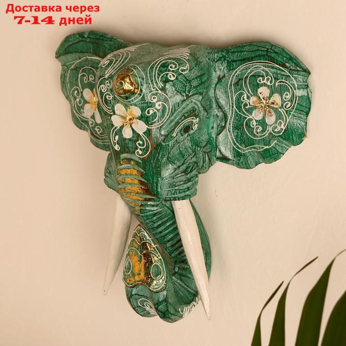 Сувенир дерево "Голова слона" 28х26х10,5 см - фото 3 - id-p209304546