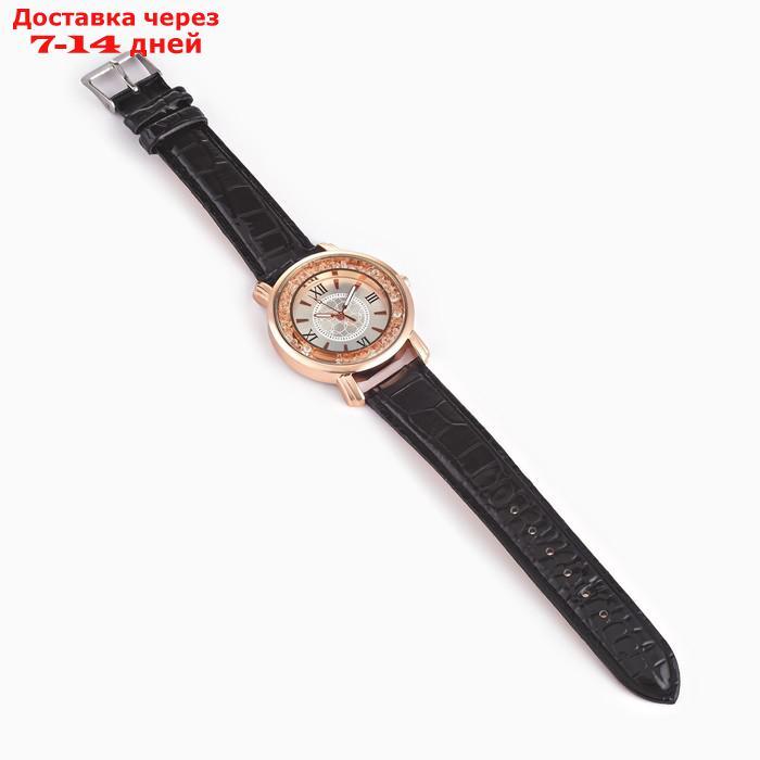 Часы наручные женские "Фелиция", циферблат d=3.2 см, черные - фото 8 - id-p209303542