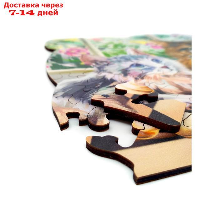 MIMI Puzzles Фигурный деревянный пазл, CHECKMATE - фото 4 - id-p209295661