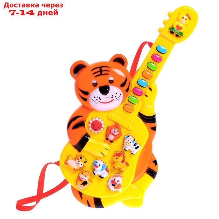 Музыкальная игрушка гитара "Тигрёнок", звуковые эффекты - фото 2 - id-p209297629