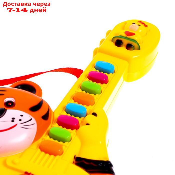 Музыкальная игрушка гитара "Тигрёнок", звуковые эффекты - фото 5 - id-p209297629