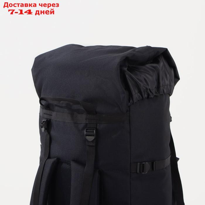 Рюкзак "Пикбастон", 100 л, отд на стяжке, 4 н/кармана, черный - фото 7 - id-p209306583