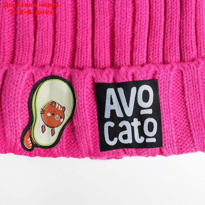 Женская шапка с помпоном Avocato - фото 2 - id-p209303584