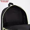 Рюкзак из искусственной кожи TEXTURA, 41 х 28 х 10 см, цвет чёрный, фото 4