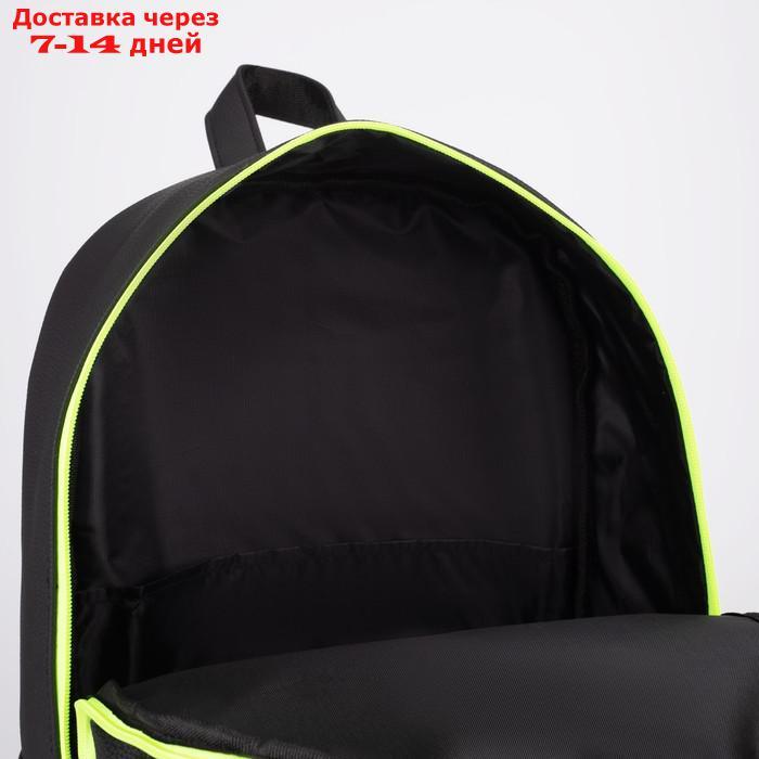 Рюкзак из искусственной кожи TEXTURA, 41 х 28 х 10 см, цвет чёрный - фото 4 - id-p209306586