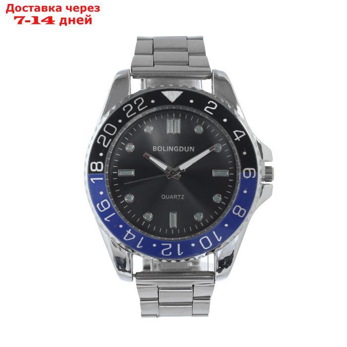 Часы наручные мужские Bolingdun 3636, d=4.5 см, синие - фото 1 - id-p209303586