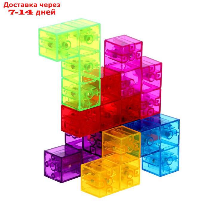 Конструктор магнитный "Магический куб", 54 детали - фото 3 - id-p209297662