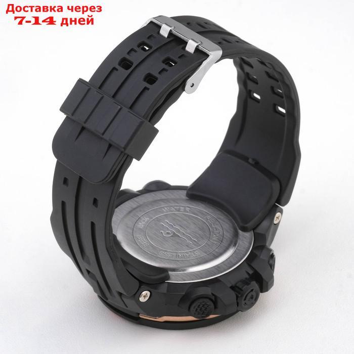 Часы наручные электронные Jian Cheng, d=5.6 см, ремешок силикон 25 см - фото 7 - id-p209303596