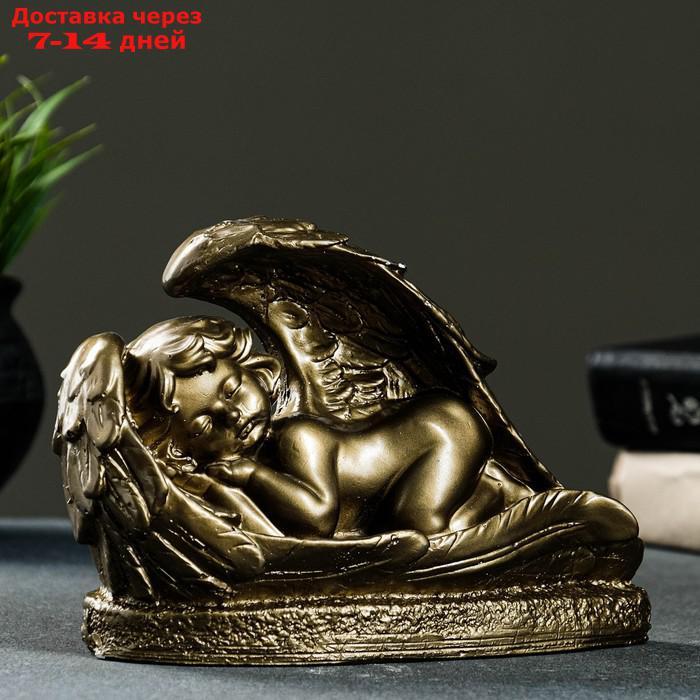 Фигура "Ангел лежит" бронза, 20х15см - фото 1 - id-p209300642