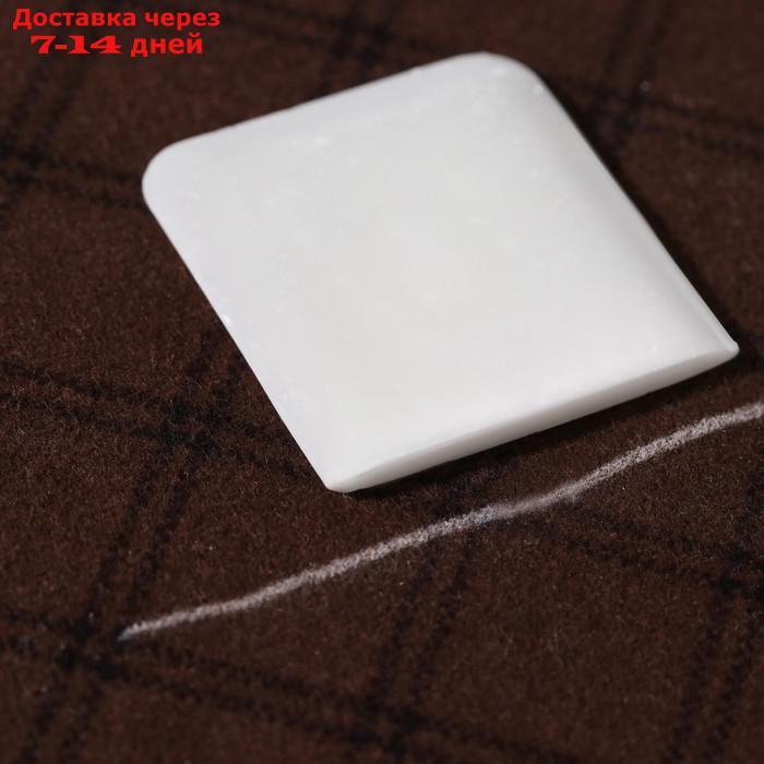 Мыло портновское, исчезающее, 4 × 4 см, 50 шт, цвет белый - фото 2 - id-p209289892