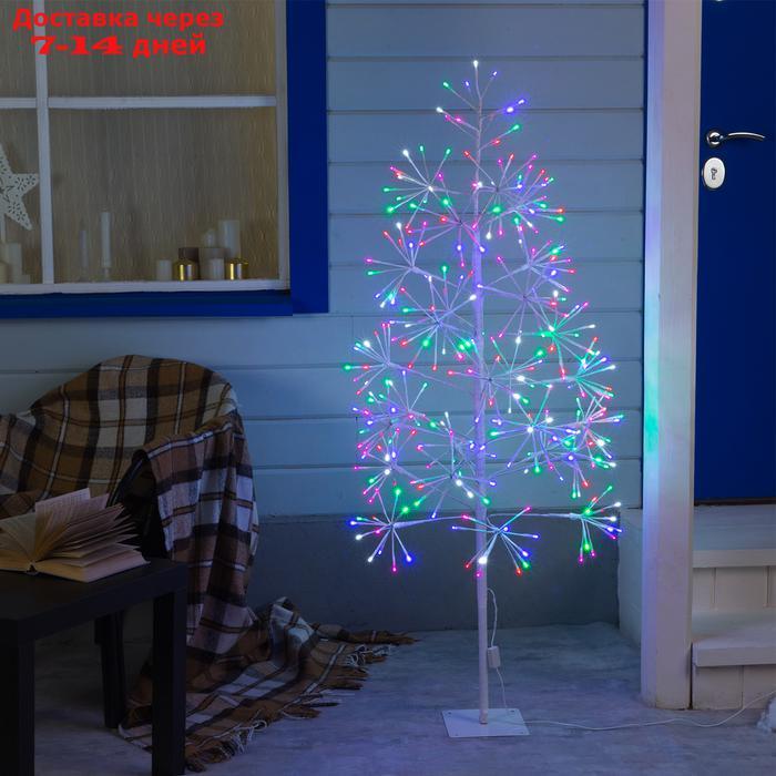 Дерево светодиодное "Елка", 1.5 м, 324 LED, 220 В, эффект мерцания, МУЛЬТИ - фото 1 - id-p209294772