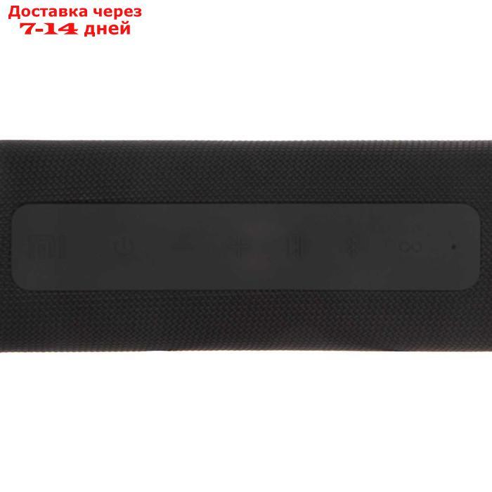 Портативная колонка Mi Portable Bluetooth Speaker (QBH4195GL), 16Вт, BT 5.0, 2600мАч, черная - фото 3 - id-p209299772