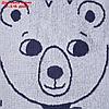 Полотенце махровое Этель "Медвежонок", 70х130 см, 100% хлопок, 420гр/м2, фото 2