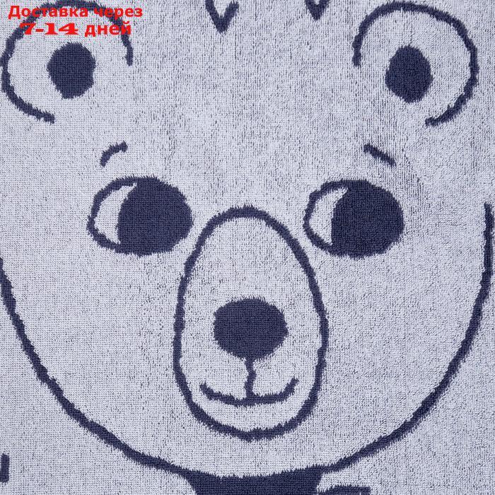 Полотенце махровое Этель "Медвежонок", 70х130 см, 100% хлопок, 420гр/м2 - фото 2 - id-p209299798