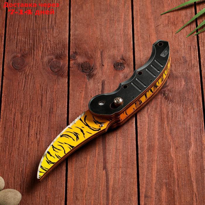 Сувенир деревянный "Ножик раскладной" тигровый - фото 2 - id-p209299803