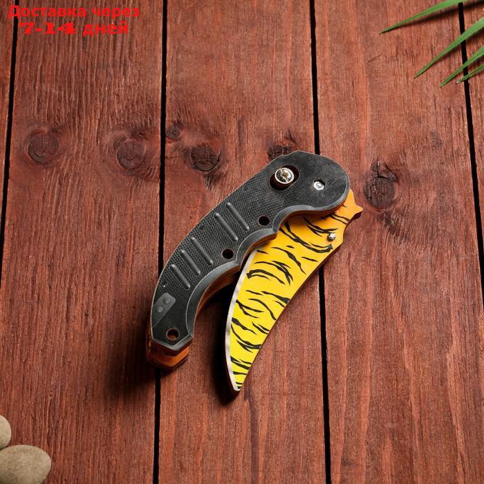 Сувенир деревянный "Ножик раскладной" тигровый - фото 3 - id-p209299803