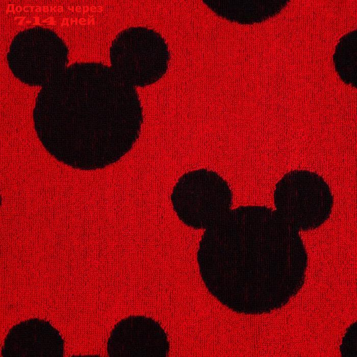Полотенце махровое Mickey "Микки Маус", красный, 70х130 см, 100% хлопок, 420гр/м2 - фото 2 - id-p209299806
