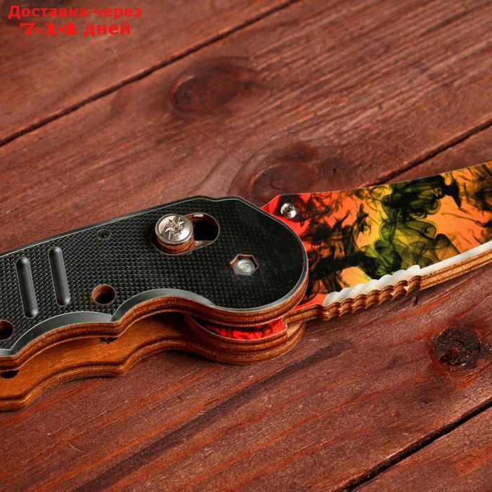 Сувенир деревянный "Ножик раскладной" разноцветный - фото 5 - id-p209299818