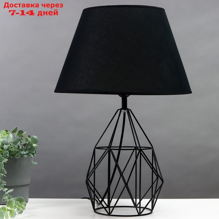 Настольная лампа 16782/1 E27 40Вт черный 22х22х48 см