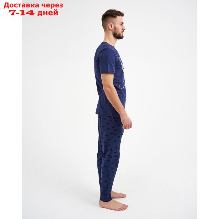 Пижама мужская (футболка и брюки) KAFTAN "Crown" р.56 - фото 6 - id-p209300840