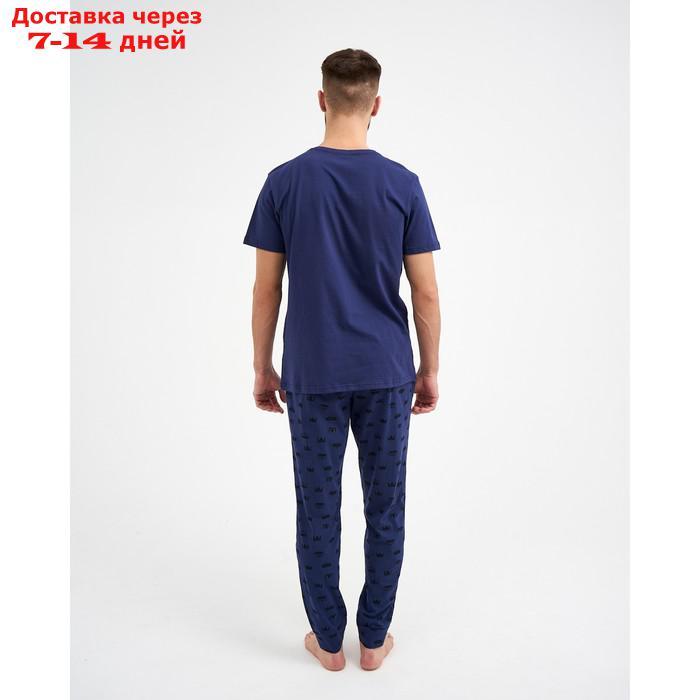 Пижама мужская (футболка и брюки) KAFTAN "Crown" р.56 - фото 7 - id-p209300840