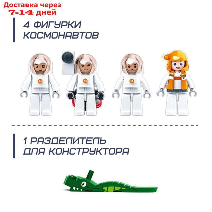 Конструктор Космос "Пусковая ракета", 468 деталей - фото 3 - id-p209296912