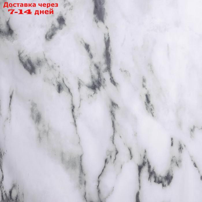 Штора для ванной Доляна "Мрамор", с люверсами, 180×180 см, полиэстер - фото 2 - id-p209297920