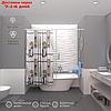 Штора для ванной комнаты Доляна "Гармония", 180×180 см, EVA, фото 2